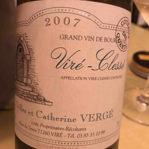 Viré-Clessé - Gilles & Catherine Vergé - Gilles & Catherine Vergé 