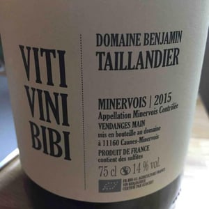 Viti Vini Bibi - Domaine Benjamin Taillandier - benjamin-taillandier