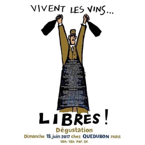 Vivent les Vins Libres - Quedubon - Paris - 18 juin