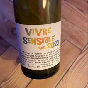 Vivre Sensible Gris - Vignoble Réveille - France Crispeels -2020