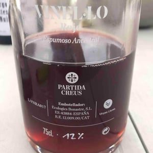 VN Vinel-lo Rojo Espumoso Ancestral - Partida Creus - massimo-marchiori-antonella-gerosa