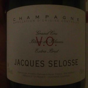 V.O. Grand Cru Blanc de Blancs Extra Brut - Champagne Jacques Selosse - anselme-selosse