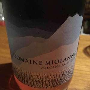 Volcane Rose - Domaine Miolanne - Jean-Baptiste Deroche & Laure Cartier 