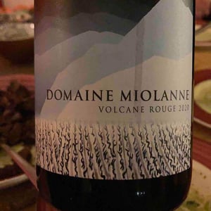 Domaine Miolanne - Jean-Baptiste Deroche & Laure Cartier - Volcane Rouge