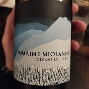 Volcane Rouge - Domaine Miolanne - Jean-Baptiste Deroche & Laure Cartier 