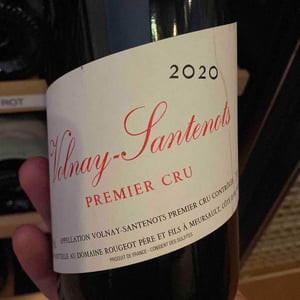 Volnay-Santenots 1er Cru Sanf Soufre Ajouté - Domaine Rougeot Père et Fils - Pierre-Henri & Marc Rougeot -2020
