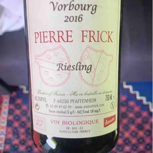 Vorbourg Macération 2016