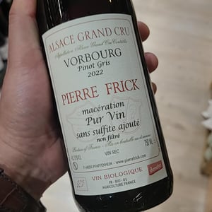 Vorbourg Pinot Gris Macération - Domaine Pierre Frick - jean-pierre-chantal-et-thomas-frick
