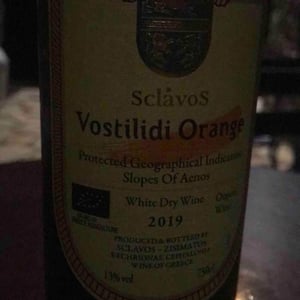 Vostilidi Orange - Sclavos Wines - evriviades-vladis-sclavos