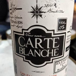 Vous avez Carte Blanche - Les Clos des Pères - Anne Laure & Julien Gieules 
