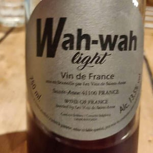 Wah Wah Light - Domaine Le Clocher - Les Vins de Sainte Anne - brendan-sean-tracey