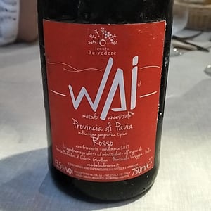 Wai - Rosso Frizzante - Tenuta Belvedere - gianluca-cabrini