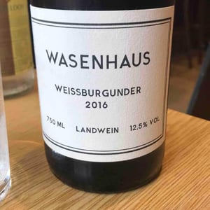 Weissburgunder - Weingut Wasenhaus - Christoph Wolber & Alexander Götze 