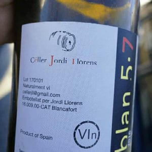 Celler Jordi Llorens - Jordi Llorens - blan 5.7