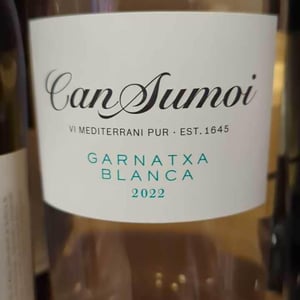 Garnatxa Blanca - Can Sumoi - pepe-raventos -2022