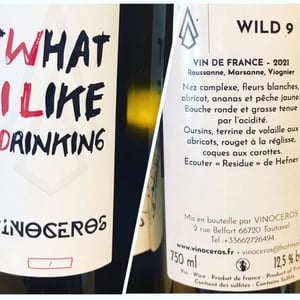 WILD (What I Like Drinking) Blanc - Vinoceros - christophe-guittet
