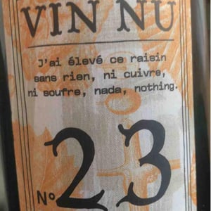 Vin Nu Cuvée 23 - Vin Nu - Myrtilles Du Trimoulet - Geoffrey Estienne 