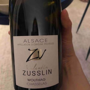 Wolfhag Chasselas - Domaine Valentin Zusslin - jean-paul-marie-zusslin