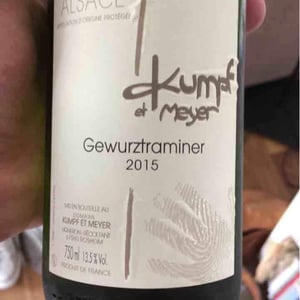 Gewurztraminer - Kumpf & Meyer - Julien Albertus 