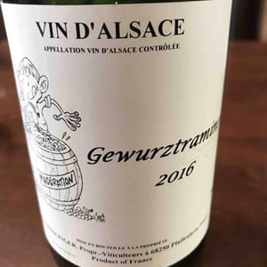Jean Ginglinger & Fils - Jean-Francois Ginglinger - Gewurztraminer
