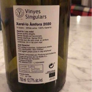 Amphora Xarel-Lo - Vinyes Singulars - Ignasi Segui 