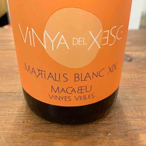 Vinya Del Xesc - Celler Can Morral del Molí - Maria Font & Xavier Morral 