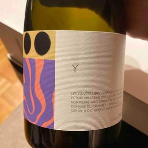 Y - Pet nat - Domaine du Chambet - Anthony Fonjallaz -2021