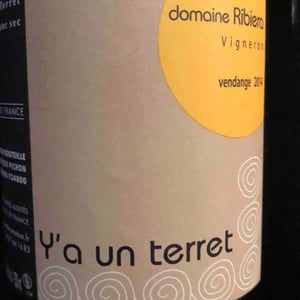 Y’a Un Terret - Domaine Ribiera - Christine & Régis Pichon 