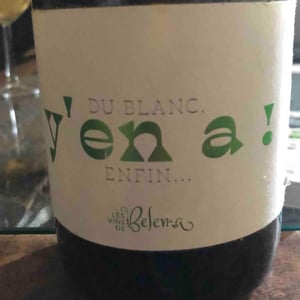 y'en a ! - Les Vins De Belema - yann-pernuit -2019