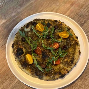 Pizzetta Zaatar Tomate Olives Et Roquette - Toulon pizza club - 615360