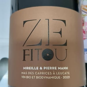 Ze Fitou - Mas des Caprices - Mireille & Pierre Mann 