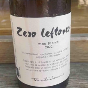 Zero Leftovers Bianco - Tenuta Saiano - manlio-maggioli-alex-fulvi -2022