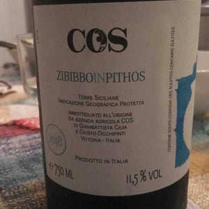 COS - Giambattista Cilia, Cirino Strano & Giusto Occhipinti - Zibibbo In Pithos