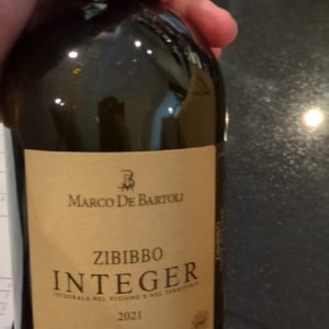 Zibibbo Integer - Marco De Bartoli - Marco De Bartoli -2022