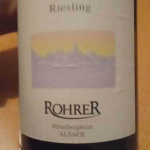 Zotzenberg Riesling - Rohrer - André & Ludo Rohrer 