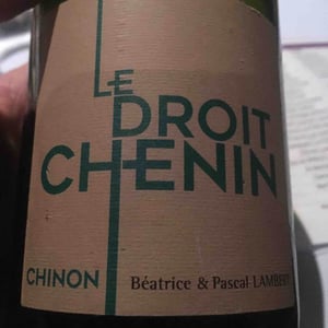 Le Droit Chenin - Domaine Lambert - beatrice-pascal-lambert