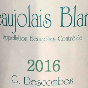 Beaujolais Blanc - Georges Descombes - georges-descombes