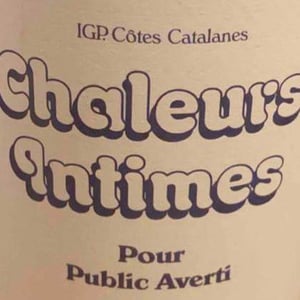 Chaleurs Intimes (X Danjou Banessy) - La Recerca / Zulu Wine - jessica-albero-laurent-pujol