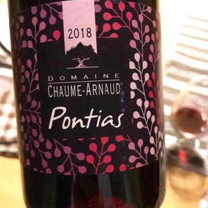 Pontias (Rouge) - Domaine Chaume-Arnaud - valerie-philippe-chaume-arnaud