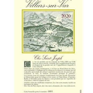 Clos Saint-Joseph Rouge - Clos Saint-Joseph - constance-malange-roch-sassi