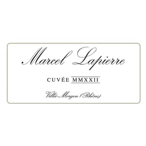 Cuvée Marcel Lapierre - Domaine Marcel Lapierre - mathieu-camille-lapierre