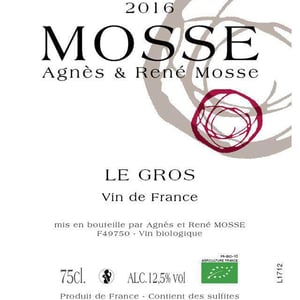 Le Gros - Domaine Mosse - Sylvestre & Joseph Mosse 