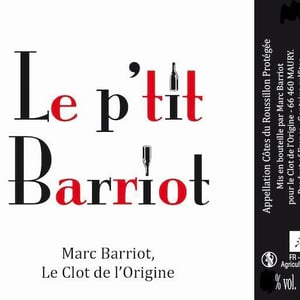 Le P'tit Barriot Blanc - Clot de l'Origine - marc-caroline-barriot