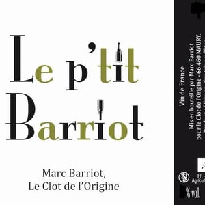 Le P'tit Barriot Rouge - Clot de l'Origine - marc-caroline-barriot
