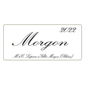 Morgon - Domaine Marcel Lapierre - Mathieu & Camille Lapierre 