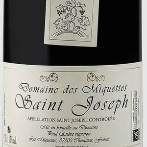 Saint Joseph - Domaine des Miquettes - chrystelle-vareille-paul-esteve