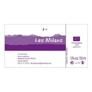 Marie et Vincent Tricot - Vincent et Marie Tricot - Les Milans