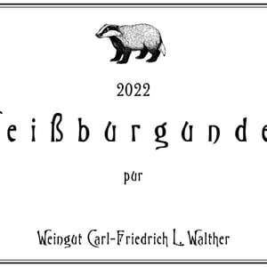 Weißburgunder pur - Weingut Carl-Friedrich L. Walther - carl-friedrich-l-walther
