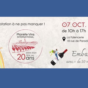 Dégustation Internationale Planète Vins 2024