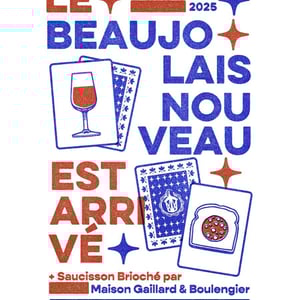 Beaujolais nouveau à l'Ermitage